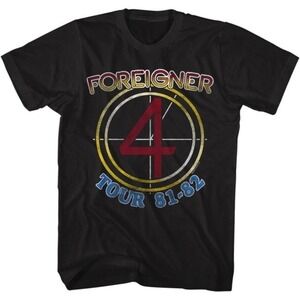 Foreigner 4 Tour 19811982 Unisex Concert Tshirt